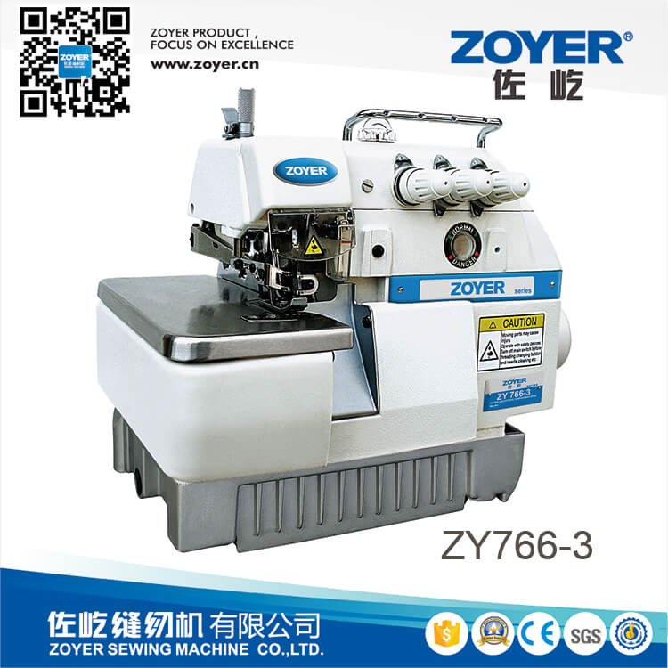 ZY766-3 ZOYER a 3 fili Super-Eight Velock Sofine macchina per cucire
