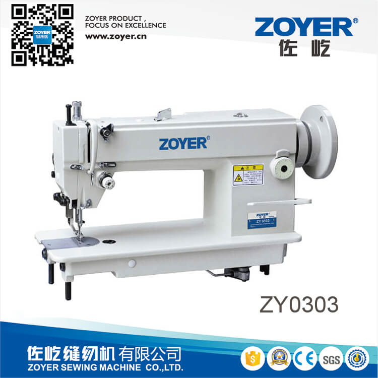 ZY0303 Zoyer Heavy Duty Top con alimentazione Bottom BlockStitch Machine per cucire